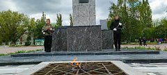 В Аркадаке прошёл торжественный митинг в честь 79-й годовщины Победы в Великой Отечественной войне 