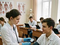 Медицинские классы открыли во всех районах Саратовской области