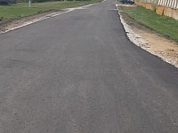 Отремонтированы два участка дороги в селе Росташи