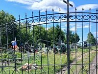 В селе Кистендей привели в порядок кладбище и подъезд к нему