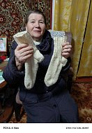 Чиганакские женщины связали для бойцов очередную партию тёплых носков