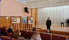 В Детской школе искусств города Аркадака состоялась  выставка под названием "Начало пути"