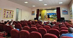 Аркадакский районный Дом культуры выступил перед бойцами в Саратове