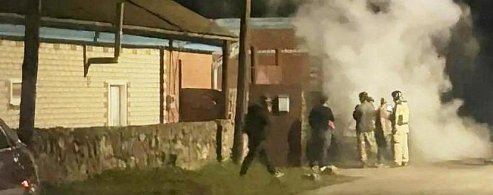 В Аркадаке сгорел автомобиль