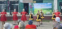 Над Ольшанкой звучали песни о Родине