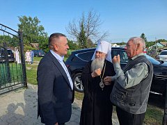 Владыка Варсонофий совершил Божественную литургию в Малиновке 