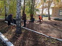 Осенняя уборка завершилась в Львовском муниципальном образовании