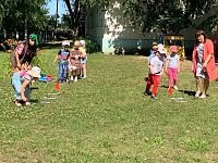 Воспитанники детского сада «Светлячок» приняли участие в спортивном мероприятии