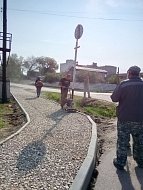 Жители Аркадака будут ходить  по новой пешеходной дорожке
