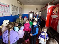 В школах района детям рассказывают о пожарной безопасности