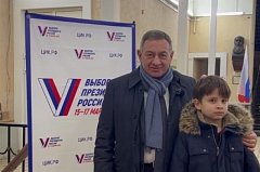 Борис Шинчук проголосовал на выборах президента РФ