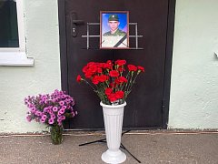 В Малиновке увековечили память земляка Михаила Агапова, награжденного орденом Мужества посмертно