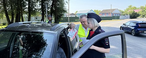 Аркадакская Госавтоинспекция и «Дорожный патруль» напомнили водителям о главных правилах безопасности