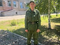 Новобранцы из Краснознаменского муниципального образования отправились в армию