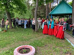 В Летяжевском санатории прошло открытие мемориальной доски, посвященной памяти его работников в годы Великой Отечественной войны