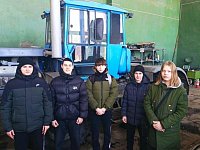 У студентов Аркадакского техникума механизации сельского хозяйства улучшилась производственная база