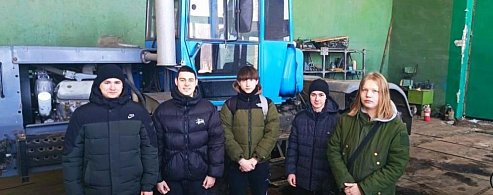 У студентов Аркадакского техникума механизации сельского хозяйства улучшилась производственная база