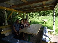 Жители села Подгорное оборудовали место отдыха у реки