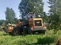В Беловке приводят в порядок сельское кладбище