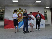 Празднование Дня России в Аркадаке: песни, танцы, флешмобы и вручение паспортов