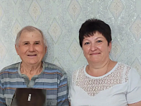 Жителю  Алексеевки Николаю Серебрякову исполнилось 80 лет