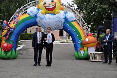 В Аркадаке состоялась торжественная смена экспозиции "Дети - наша гордость"