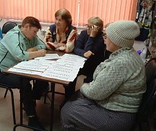 Игра-викторина объединила аркадакских пенсионеров