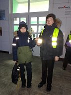 Аркадакским школьникам напомнили о важности световозвращателей 