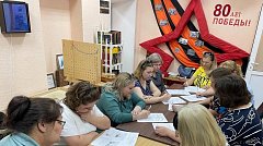 Комплексный центр социального обслуживания населения Аркадакского района был одной из площадок проведения «Диктанта Победы»