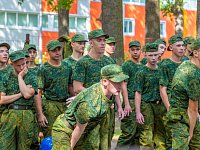 Саратовские гвардейцы стали победителями в соревнованиях по гиревому спорту