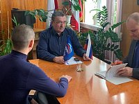 Депутат Саратовской областной Думы Василий Кравцов провел прием граждан Аркадакского района
