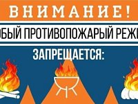 На землях лесного фонда продолжает действовать особый противопожарный режим