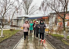 В Комплексном центре соцобслуживания населения побывали пенсионеры из Ольшанки