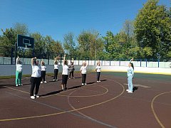 Аркадакские бабушки - за здоровый образ жизни